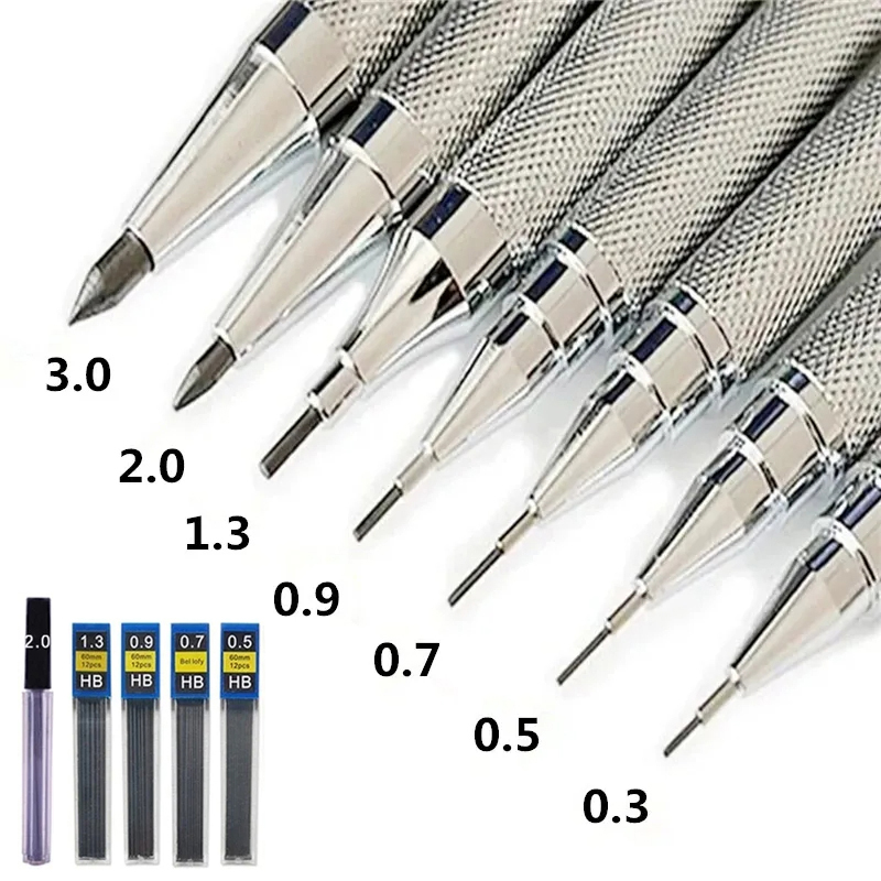 Mechanical Pencil 0.3 - ดินสอโลหะ 0.3 0.5 0.7 0.9 1.3