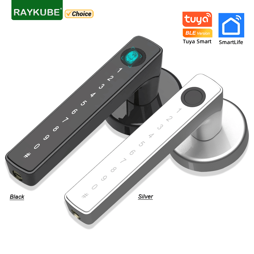 Letter Opener Brass - RAYKUBE M5 Tuya BLE ลายนิ้วมือประตูล็อคดิจิตอลล็อคอิเล็กทรอนิกส์ด้วยรหัสผ่าน/คีย์/IC Card/