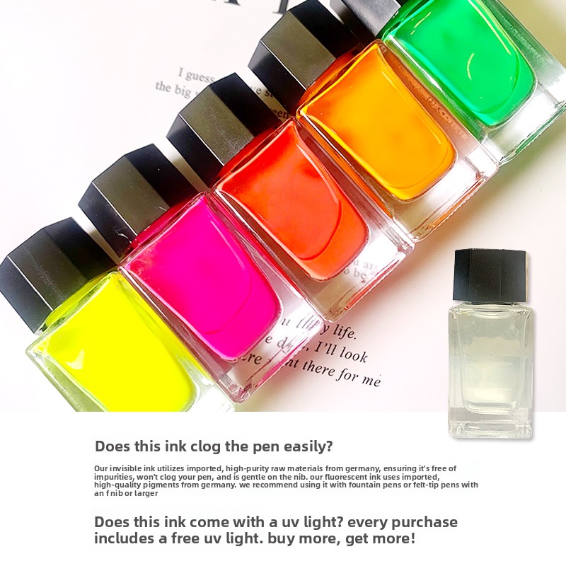 JINCHEN ปากกาหมึกซึมเรืองแสงสี - Fountain Pen Bottled Ink บทวิจารณ์และราคา