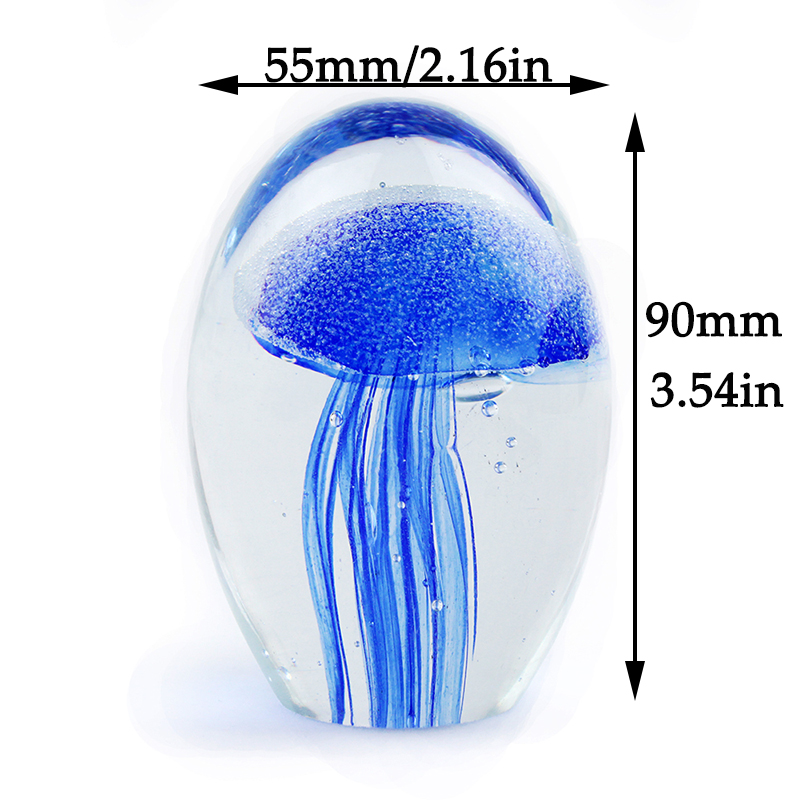 Miniature 3D แมงกะพรุนคริสตัล  - Paper Weight Crystal บทวิจารณ์และราคา