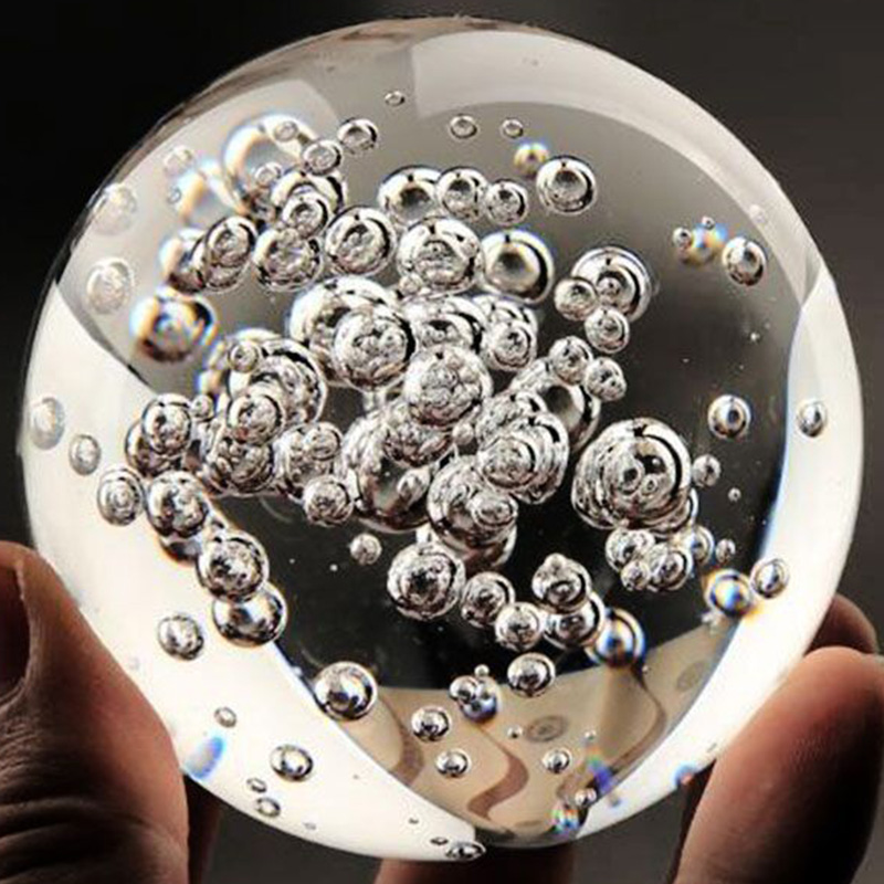 40/60/80มม.ล้างฟองลูกบอลคริสตั - Paper Weight Crystal บทวิจารณ์และราคา