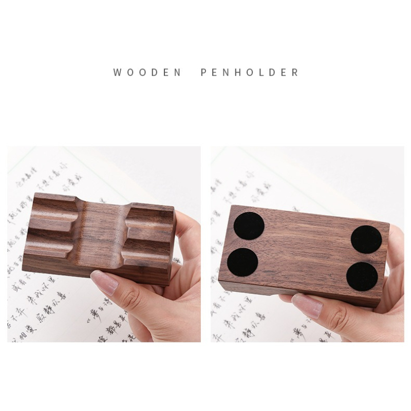 ที่วางปากกาไม้วอลนัทสำหรับปากก - Pen Rest Single บทวิจารณ์และราคา