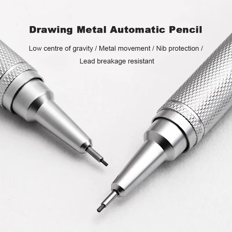 แรงโน้มถ่วงต่ําดินสอโลหะชุด 0. - Mechanical Pencil 0.3 บทวิจารณ์และราคา