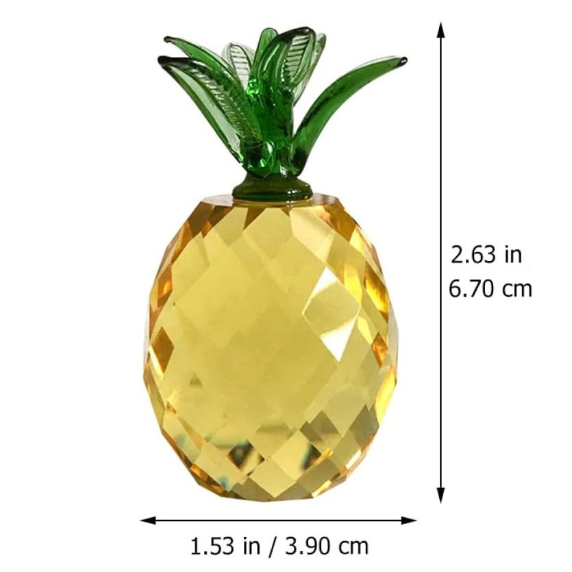ที่ทับกระดาษผลไม้คริสตัลประดับ - Paper Weight Crystal บทวิจารณ์และราคา