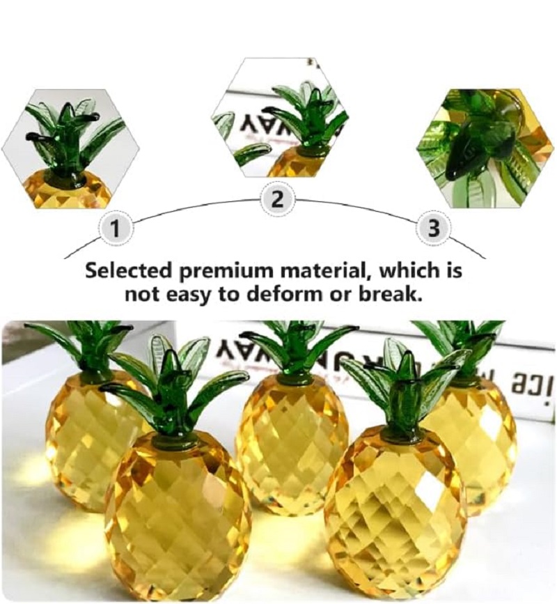 ที่ทับกระดาษผลไม้คริสตัลประดับ - Paper Weight Crystal บทวิจารณ์และราคา