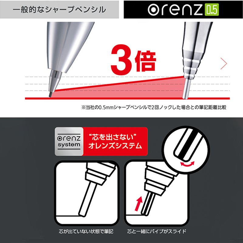 1ชิ้นดินสอเพนเทลโอเรนซ์0.2/0.3 - Mechanical Pencil 0.3 บทวิจารณ์และราคา