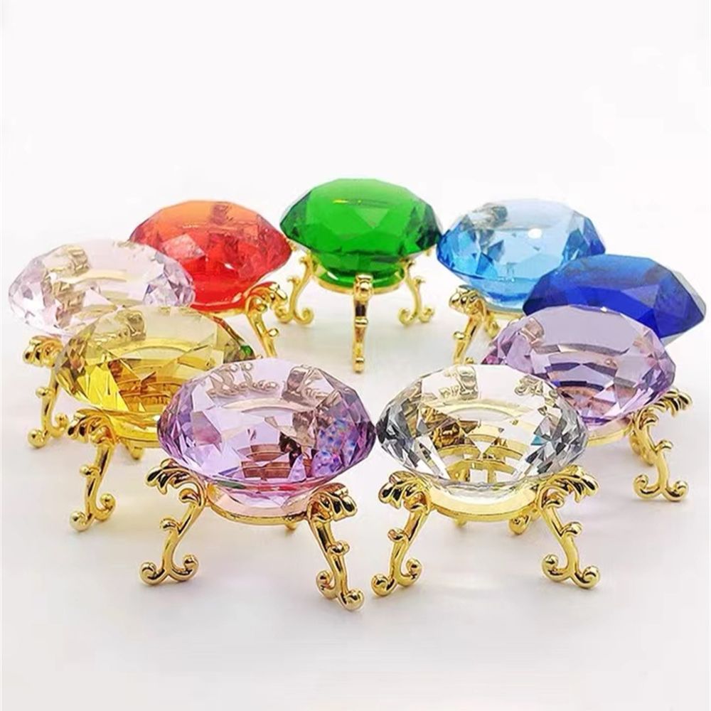 แก้วคริสตัลรูปเพชรที่ทับของตกแ - Paper Weight Crystal บทวิจารณ์และราคา