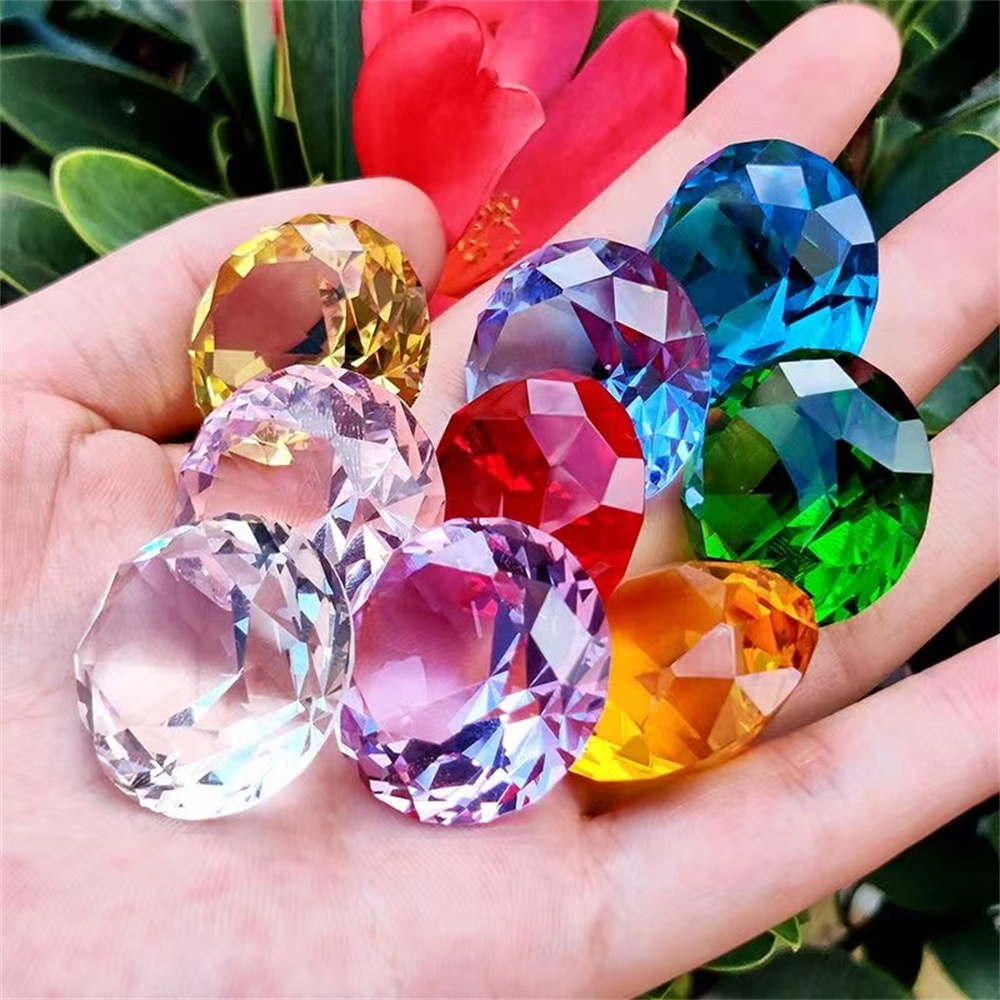 แก้วคริสตัลรูปเพชรที่ทับของตกแ - Paper Weight Crystal บทวิจารณ์และราคา