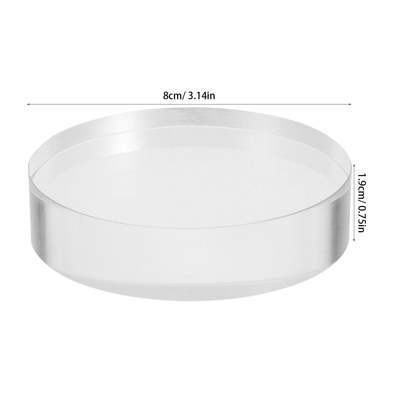 แท่นวางกระดาษทรงกลมแก้วใส ดีไซ - Paper Weight Crystal บทวิจารณ์และราคา