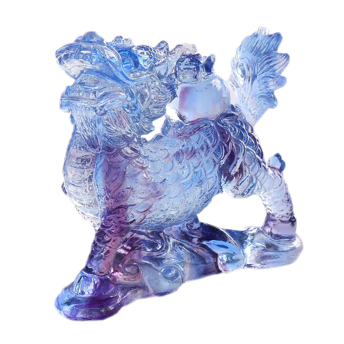 ของตกแต่งบ้าน รูปปั้นสัตว์ ชิห - Paper Weight Crystal บทวิจารณ์และราคา