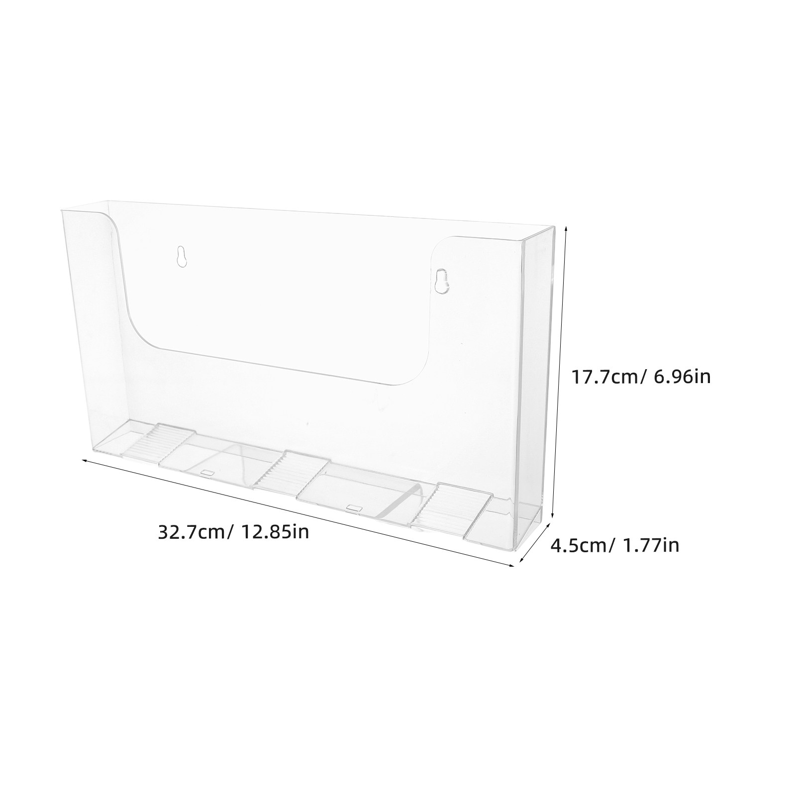 ที่ใส่นิตยสารติดผนัง 2 ชิ้น ที - Magazine Holder Rack บทวิจารณ์และราคา